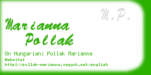 marianna pollak business card